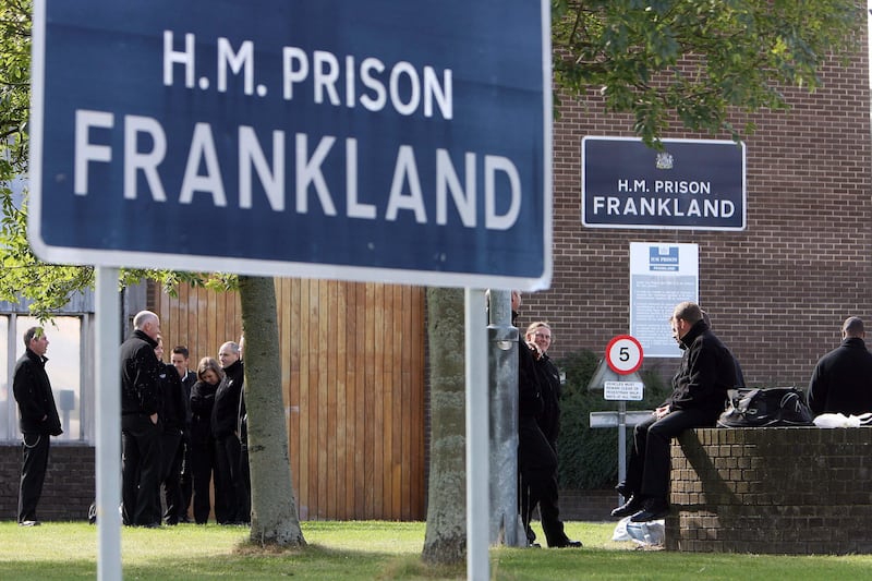 The assaults took place at Frankland Prison in County Durham