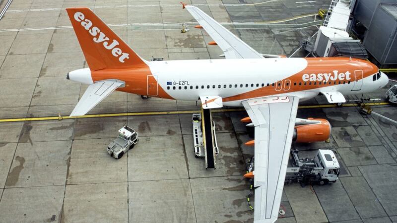 Budget airline easyJet racked up large half-year losses in the six months to March 
