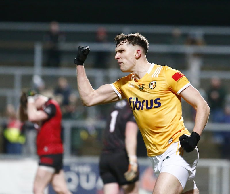Ruairi McCann has been among the goals for Antrim this year