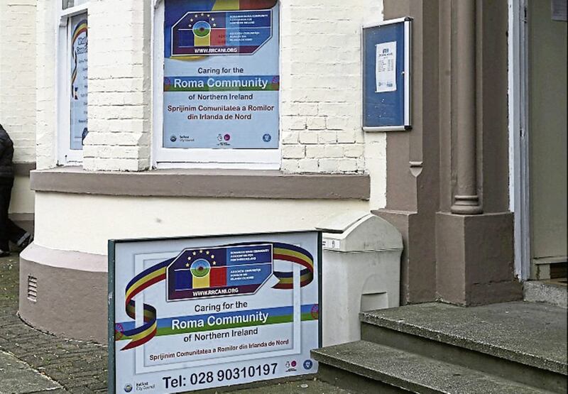 The Romanian Roma Community Association of Northern Ireland is based in south Belfast