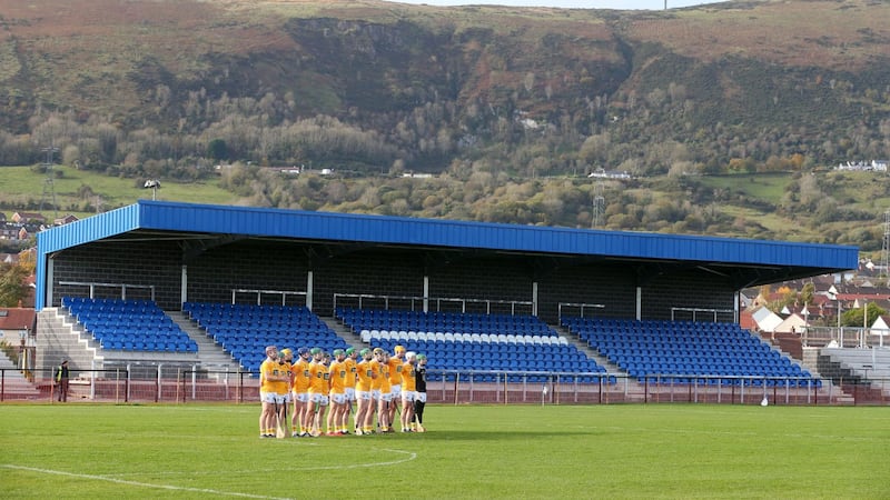 Antrim's hurlers have face Division One opposition in Dublin and Waterford so far this season at Corrigan Park  Picture: Mal McCann&nbsp;
