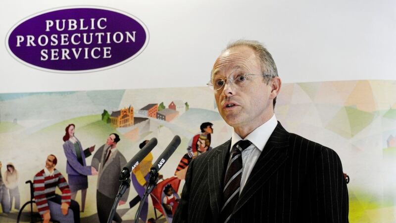 Director of Public Prosecutions Barra McGrory expects to leave at the end of October. Picture by Mark Marlow 