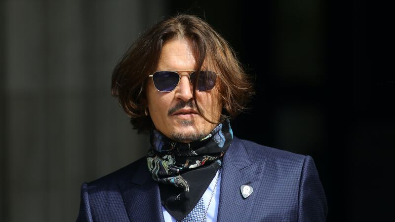 Johnny Depp denies the allegations of violence made against him by Amber Heard.