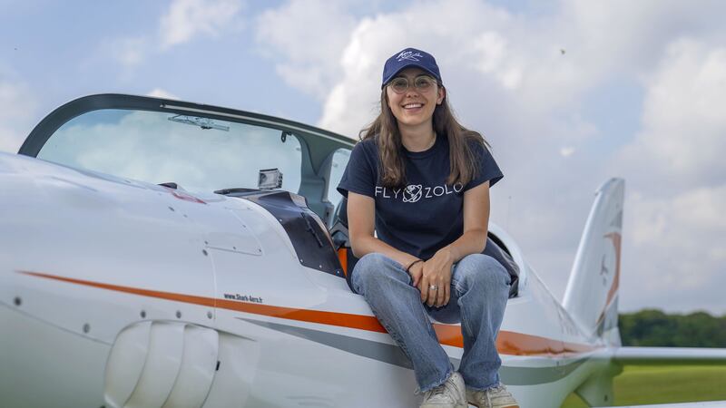 Zara Rutherford will set off from her home city of Brussels next month for the circumnavigation, which is expected to take her up to three months.