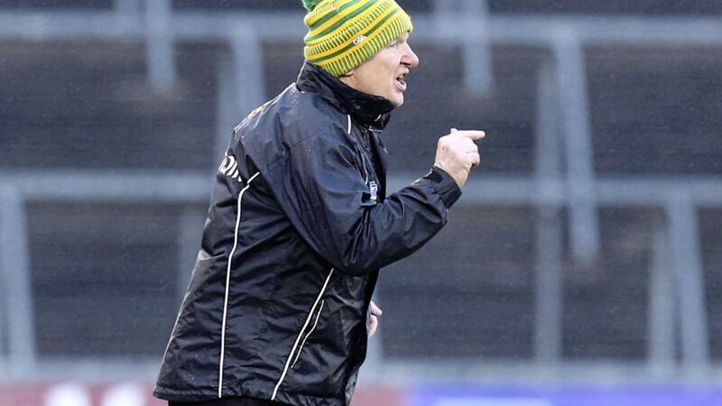 Donegal boss Declan Bonner has questioned the decision to stage Sunday&#39;s Ulster final at the Athletic Grounds in Armagh. Picture by Margaret McLaughlin 