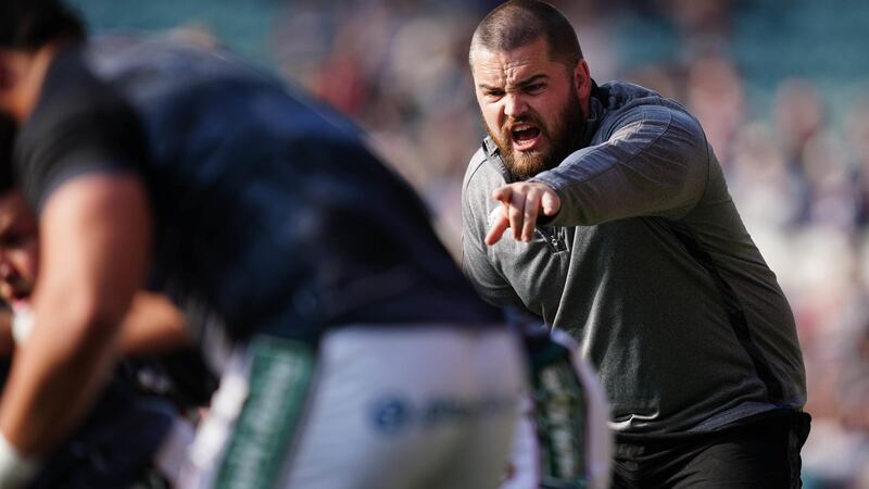 Scrum coach Tom Harrison joined England at the start of June (Mike Egerton/PA)