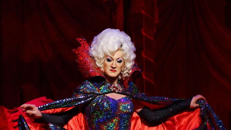 The TV star was hailed as ‘one of the greatest drag artists the UK has ever seen’ at the Royal Vauxhall Tavern on Wednesday night.