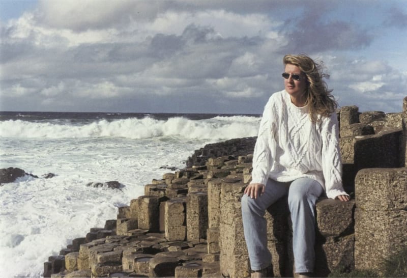 The Giant&#39;s Causeway has been a place of pilgrimage for Deborah Bonham in memory of her brother John and the Led Zeppelin album cover Houses of the Holy which was photographed on the famous rock formation. 
