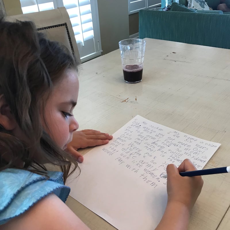 Girl writes to toy companies asking why they don't make female soldiers