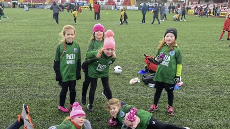 St Malachy&#39;s girls at Solitude earlier this year 