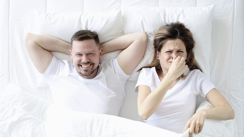 That embarrassing problem your husband has may actually give him some health advantages... 