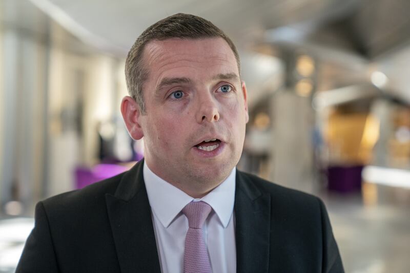 Scottish Conservative leader Douglas Ross said the First Minister’s letter was ‘humiliating’