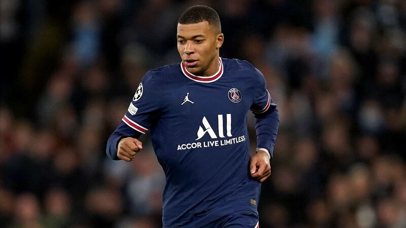 PSG manager Luis Enrique is hopeful a solution can be found to the Kylian Mbappe transfer dispute (Martin Rickett/PA)