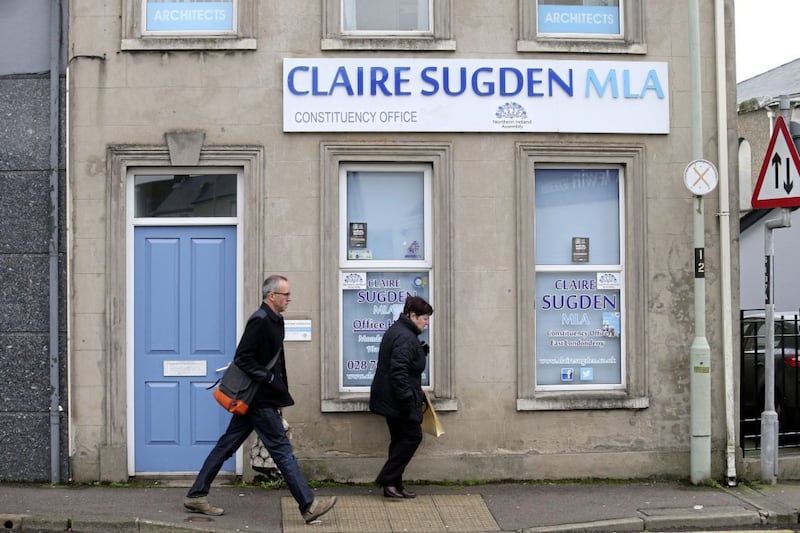 Claire Sugden&#39;s constituency office in Coleraine. Picture by Mal McCann 