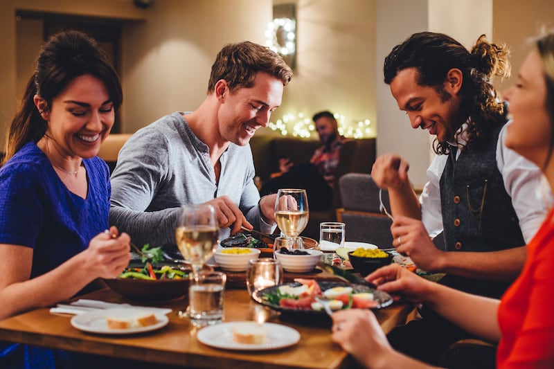 Eating out was the most common discretionary spending cut, the poll found