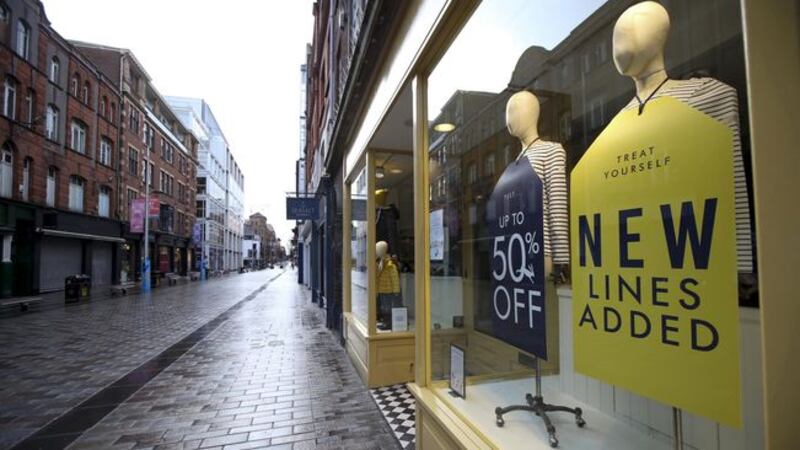 <span style="font-family: Arial, sans-serif; ">Shopper numbers across the north halved in December, according to new data. Picture by Hugh Russell.</span>