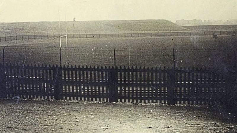 Croke Park on November 22 1920, the day after the massacre. Image courtesy of the National Library of Ireland 
