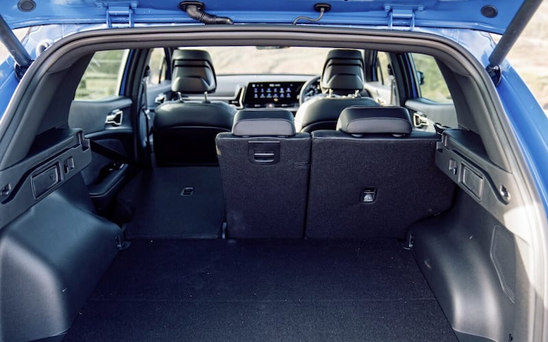 The Sportage&#39;s boot is large, though ultimate capacity depends on what flavour of hybrid a particular model is. The back seat folds in a useful 40/20/40 format. 