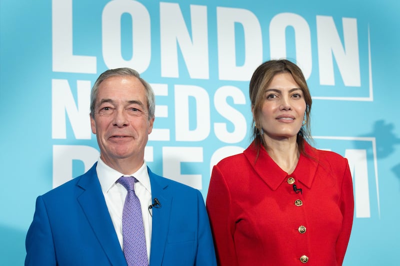 Nigel Farage is expected to reveal Reform UK’s leader in Scotland next week after unveiling Laila Cunningham as the party’s London mayoral candidate