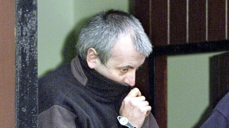 Eamon Foley, pictured during a previous court appearance, was jailed for raping a 91-year-old woman in Co Tyrone in 1999 