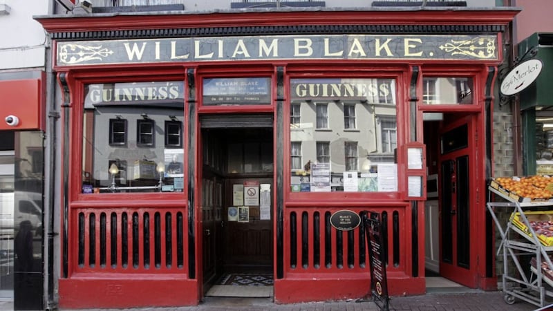 Enniskillen restaurant Cafe Merlot&#39;s entrance is beside Blake&#39;s of The Hollow 