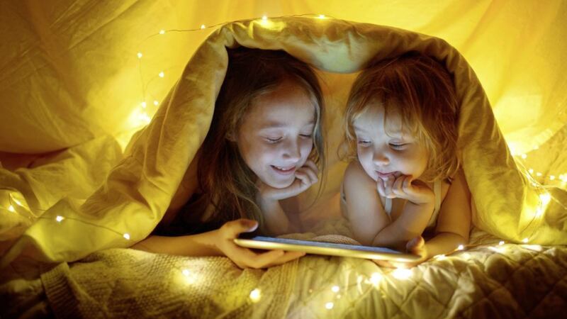Children who use tech before bedtime every night could end up with a sleep debt of around 121 hours a year 
