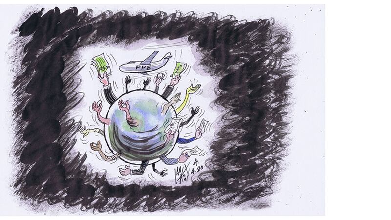 Ian Knox cartoon 4/4/20&nbsp;