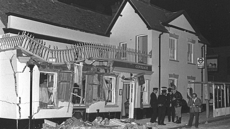 The Horse and Groom pub in Guilford was targeted in an IRA bomb in 1974. Picture from Press Association  