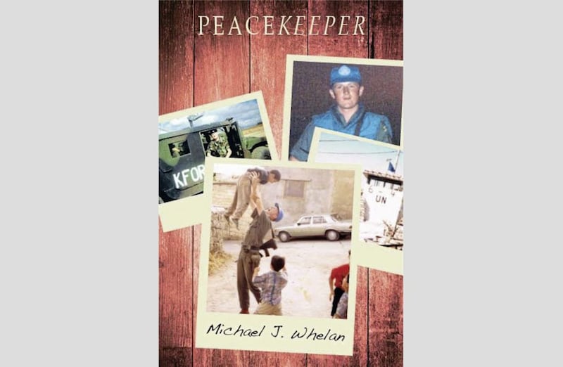 Michael J Whelan&#39;s debut collection, Peacekeeper, stems from his time with the Irish army on UN missions in Lebanon and Kosovo. He is keeper of the Irish Air Corps Military Museum in Baldonnel, Dublin 
