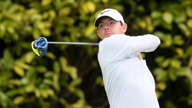 Rory McIlroy is two shots behind the leader&nbsp;Thongchai Jaidee heading into Sunday's final round