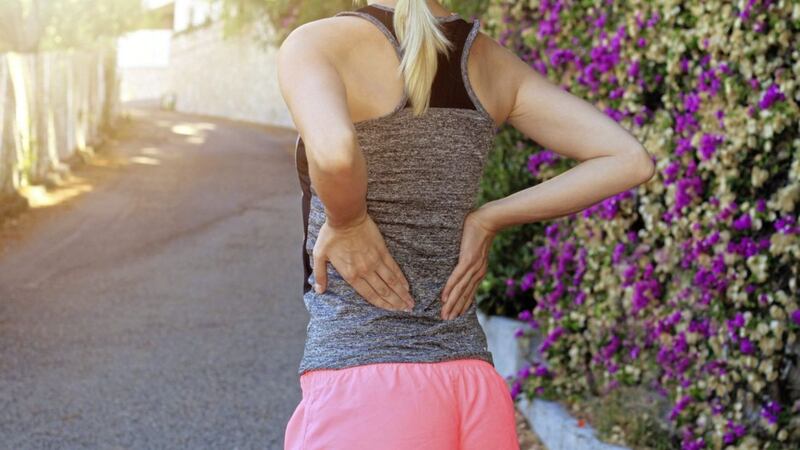 Even people who are fit and active can experience back pain due to bad postural habits 