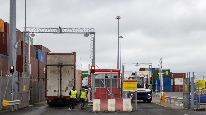 Belfast Port is among those likely to face disruption as hundreds of workers across Northern Ireland start a five-day walkout over pay (Liam McBurney/PA)