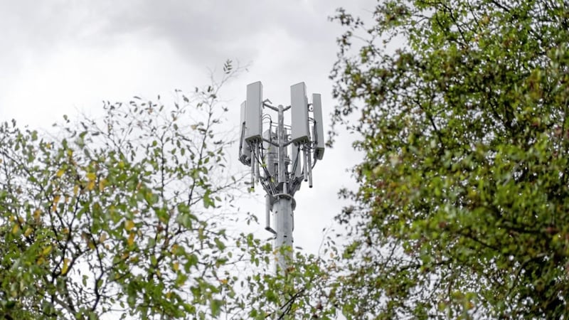 A 4G phone mast. Vodafone has said border customers will be exempt from potential new charges for &#39;heavy&#39; roaming users. 
