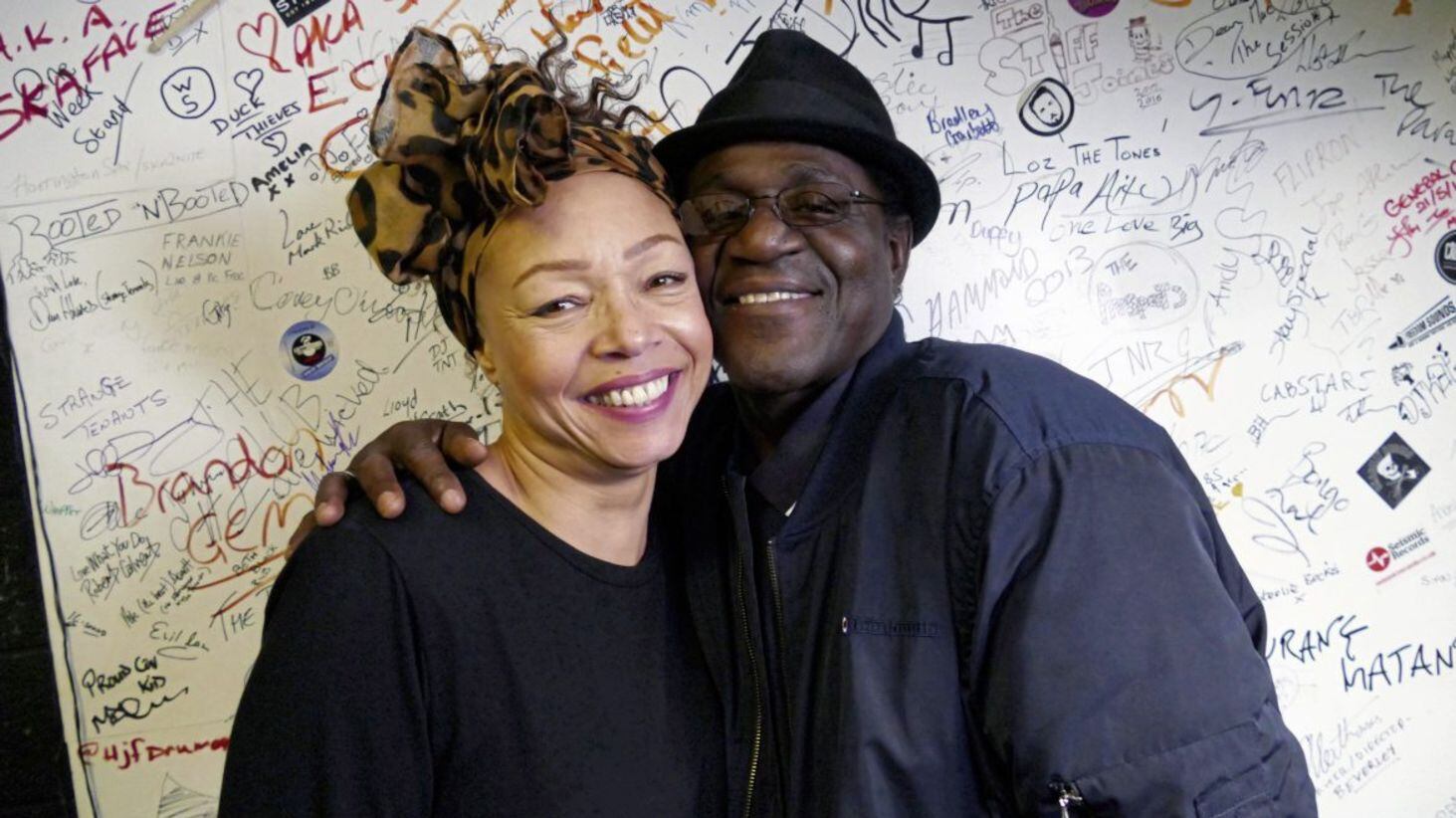 Kim Appleby with Neville Staple of The Specials in Smashing Hits! The 80s Pop Map of Britain &amp; Ireland 