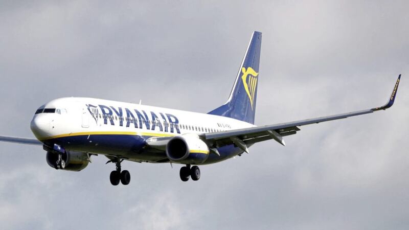 A Ryanair plane as the airline has proposed third-party mediation to resolve a deepening row about terms and conditions with Ireland-based pilots. Picture by Niall Carson, Press Association 