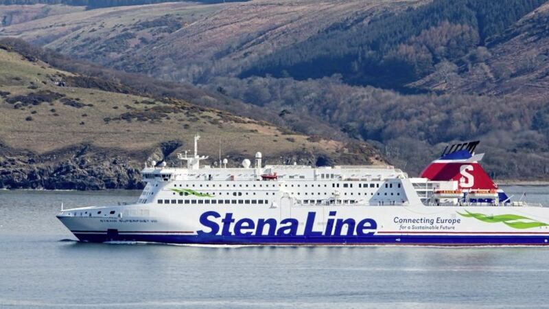 The fire broke out on a Stena Superfast VIII vessel travelling from Cairnryan to Belfast 