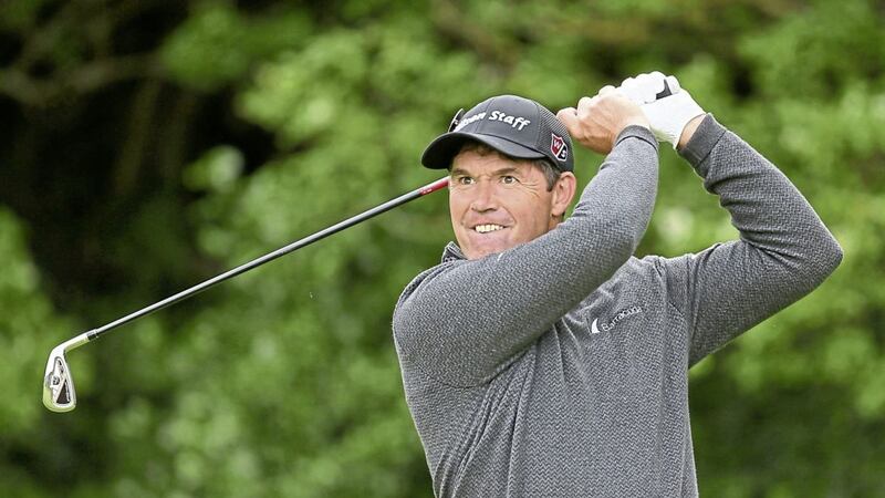 Padraig Harrington could only manage a 73 on day one 