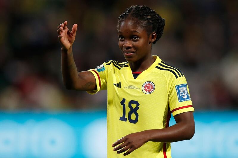 Colombia’s 18-year-old striker Linda Caicedo has already made an impression at the Women’s World Cup