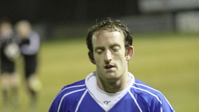 Michael Funston played 335 games for Harps and scored 33 goals 