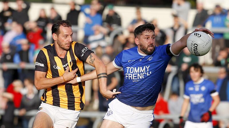 Jamie Clarke will lead the Crossmaglen attack against Armagh Harps