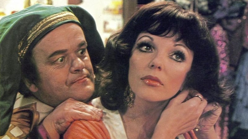Joan Collins and George Claydon in The Monster 