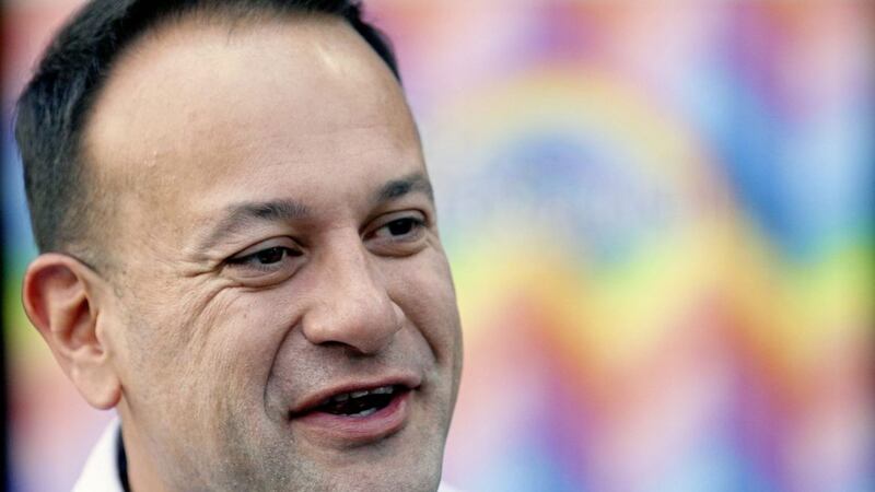 Taoiseach Leo Varadkar at the Pride breakfast meeting in Belfast on Saturday. Picture by Peter Morrison/PA Wire 