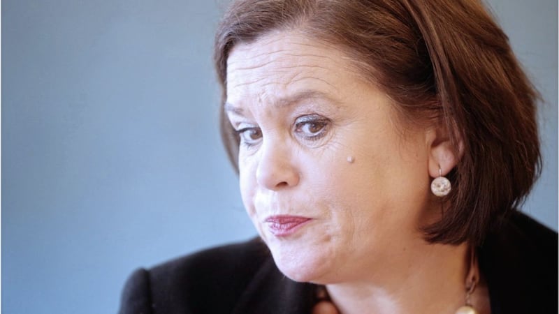 Sinn F&eacute;in leader Mary Lou McDonald. Picture by Hugh Russell.  