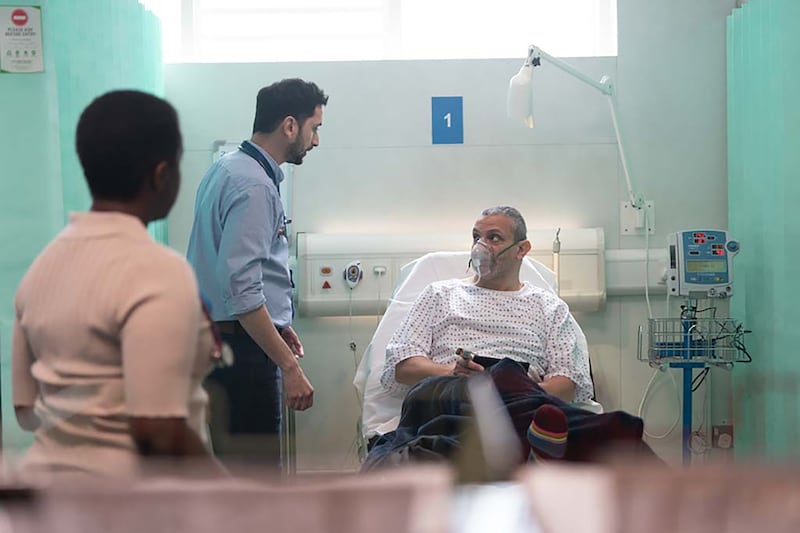Bhav Joshi as Ant and Tamer Doghem as Yussuf in the upcoming ITV drama Breathless. PICTURE: ITV/ITVX