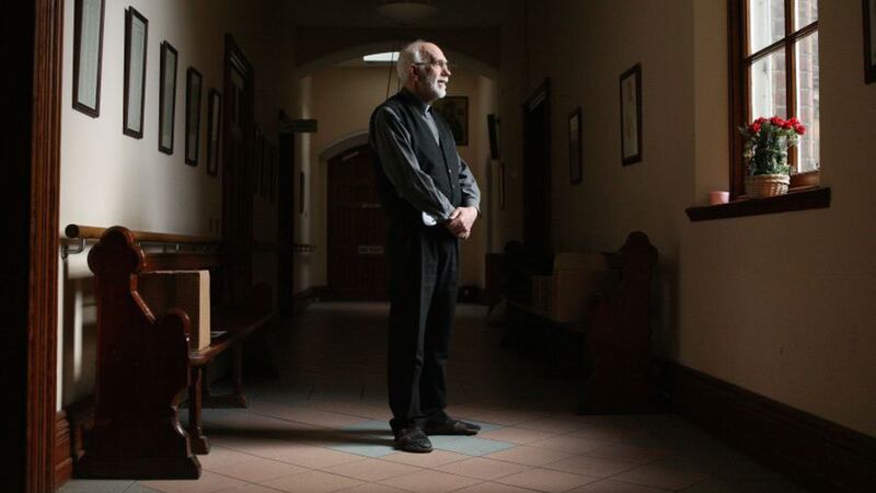 Fr Gerry Reynolds, photographed in Clonard Monastery before his death in 2015. Picture by Mal McCann