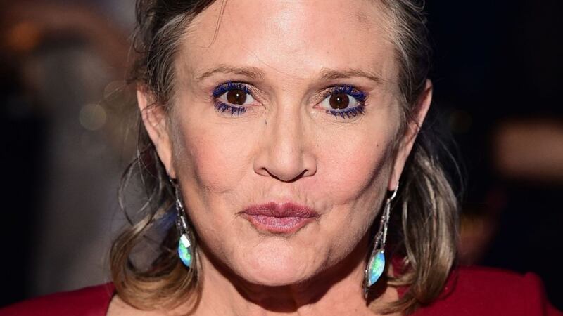 The Star Wars actress died in December last year.