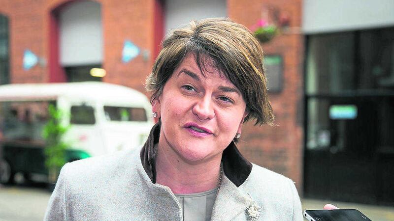 First Minister Arlene Foster needs to stop being so dogmatic and start thinking how she&rsquo;s going to explain to farmers why they&rsquo;re losing the Single Farm Payment or why the A5 won&rsquo;t be built. Picture by Liam McBurney, Press Association