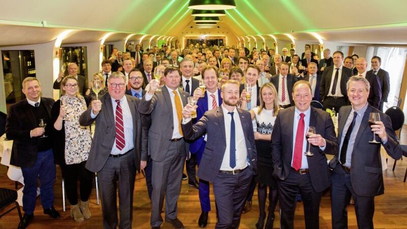 Dutch and Northern Ireland companies raise a toast to continuing trade between the two regions 
