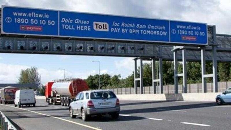 An electronic customs system would operate in similar manner to the M50 toll road  