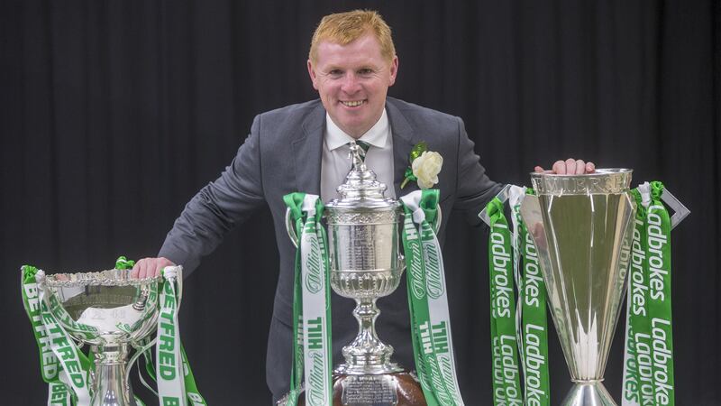 &nbsp;Neil Lennon apologised for &ldquo;letting fans down again&rdquo; after the loss to Ross County left Celtic&rsquo;s bid to win a 10th consecutive title in disarray.